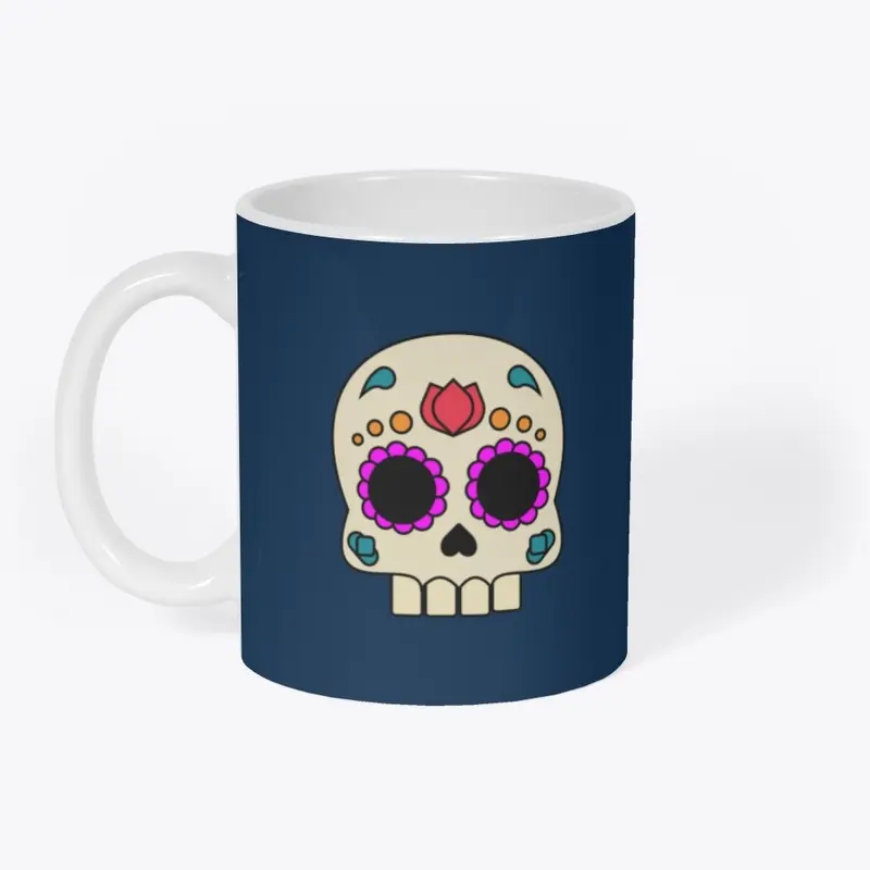 Día de los Muertos cool skull